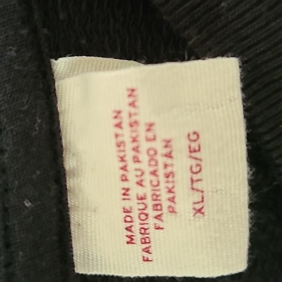 LEVIS BRAND SIGNATURE WOMEN'S BLACK LONG SLEEVE SWEATSHIRT SIZE XL - Picture 3 of 16